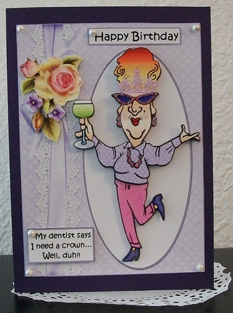 Edna and the dentist  by Teddi Phillips