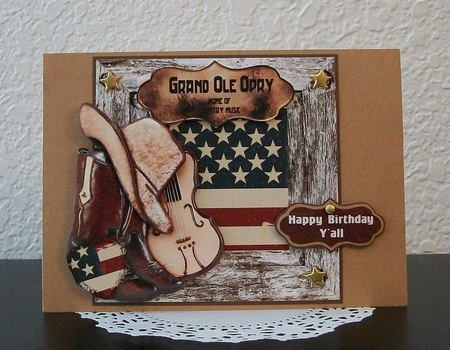 Country Music Grand Ole Opry Home Of Country Music by Teddi Phillips