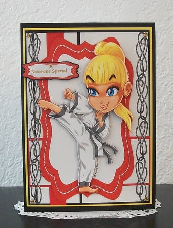 Karate Girl by Teddi Phillips