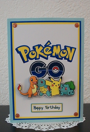 Pokemon Go A5 Decoupage by Teddi Phillips