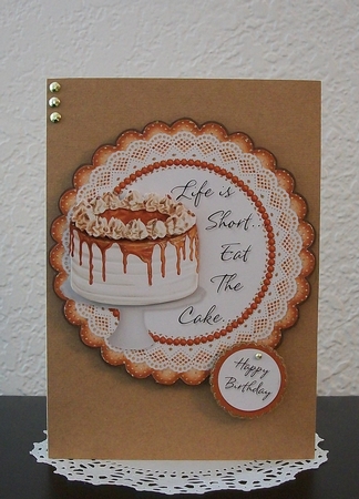 Life is Short...Eat the Cake...5 by Teddi Phillips