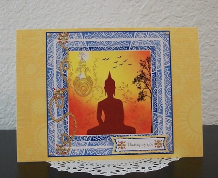 BUDDHA WELL BEING BIRTHDAY QUOTES INSPIRATIONAL HENNA by Teddi Phillips