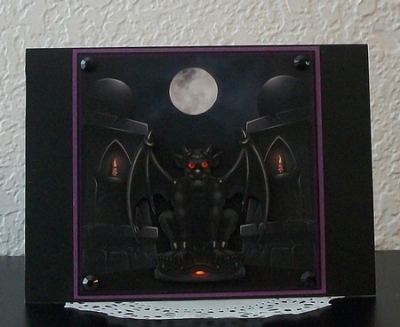 HALLOWEEN GARGOYLE by Teddi Phillips