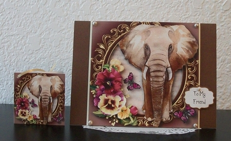 The Majestic Elephant - Watercolour Wonder by Teddi Phillips