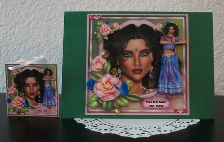 Stunning Belly dancer Mini Kit by Teddi Phillips