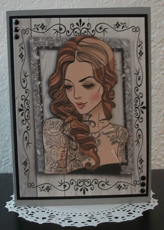 Beautiful Tattoo Lady by Teddi Phillips