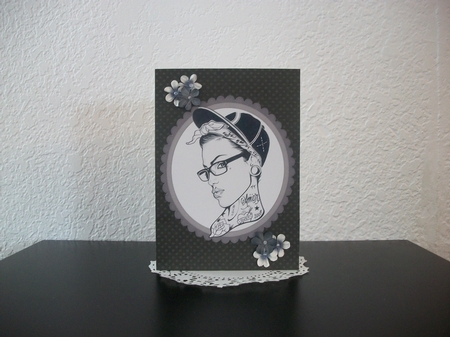Black & White Glamour Girl Toppers 2 by Teddi Phillips