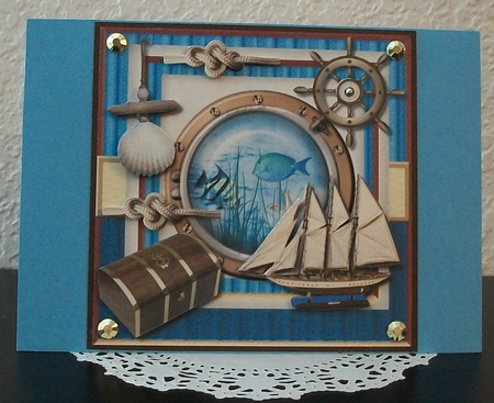 Male card Sail Away Mini kit  by Teddi Phillips