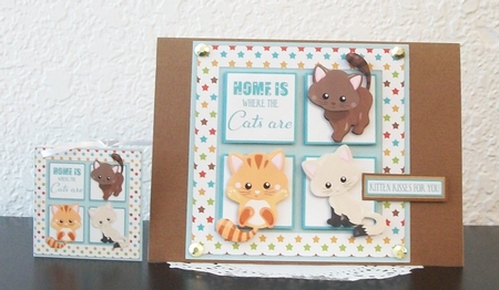 HOME IS WHERE THE CATS ARE by Teddi Phillips