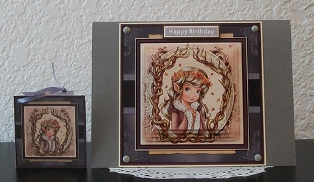 Lady of the leaves mini kit by Teddi Phillips