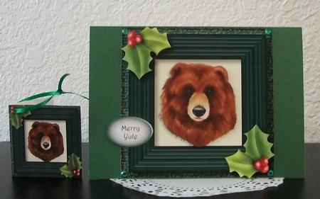 Beautiful Christmas Bear by Teddi Phillips
