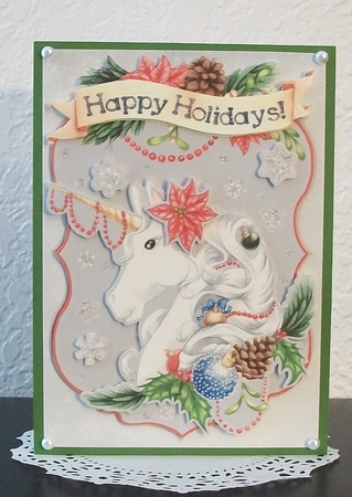 Festive Friends Unicorn by Teddi Phillips