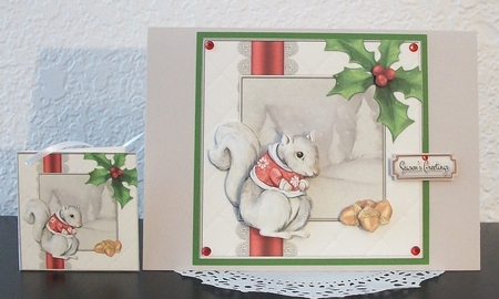 Squirrel 8x8 Mini Kit by Teddi Phillips