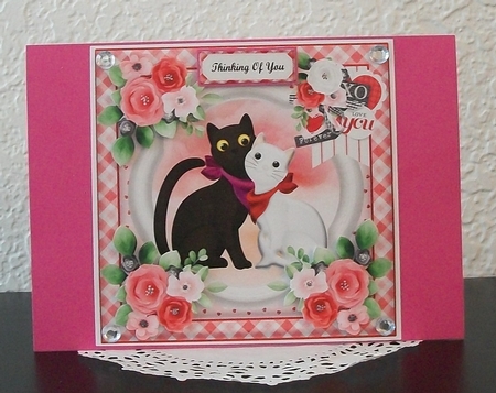 7 x 7 Cute Cats by Teddi Phillips