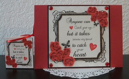 Anyone Can Catch Your Eye...... Unisex Valentine 8x8 Mini Kit by Teddi Phillips