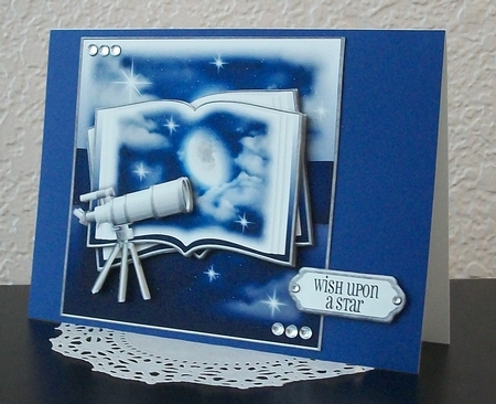 Star Gazer Open Book by Teddi Phillips