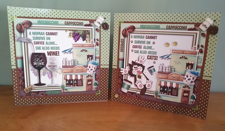 A Woman Cannot Survive on Coffee Alone Bumper Kit by xt farr