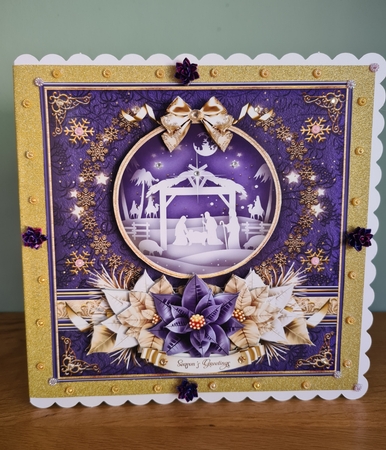 Nativity Scene Card Mini Kit by xt farr