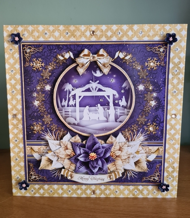 Nativity Scene Card Mini Kit by xt farr