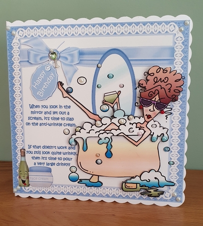 8x8 Rita looks in the mirror mini kit by xt farr