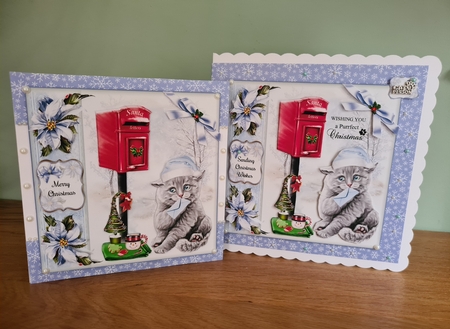 A Purrfect Christmas 3 Mini Page Kit    by xt farr