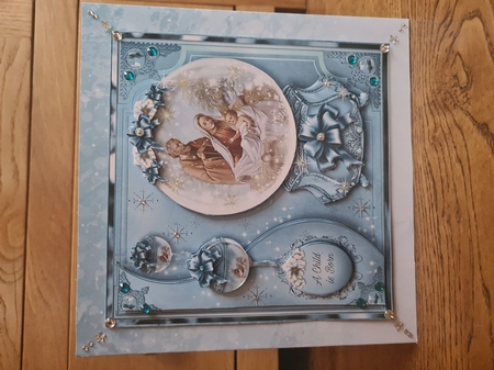 A Child is Born Christmas Globe Mini Kit-1 by xt farr