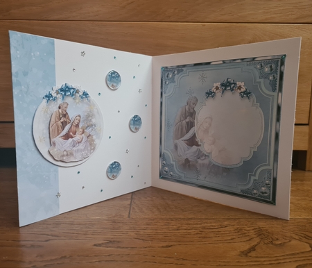 A Child is Born Christmas Globe Mini Kit-1 by xt farr