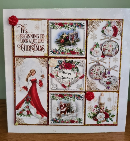 Christmas Collage 2 Mini Page Kit  by xt farr