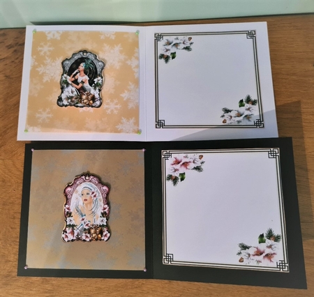 Bumper Kit of Festive Art Deco Mini Page Kits by xt farr
