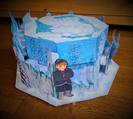 Ice Castle #1 Large Gift/storage Box by xt farr