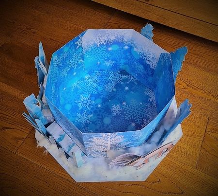 Ice Castle #1 Large Gift/storage Box by xt farr