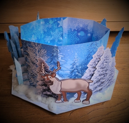 Ice Castle #1 Large Gift/storage Box by xt farr