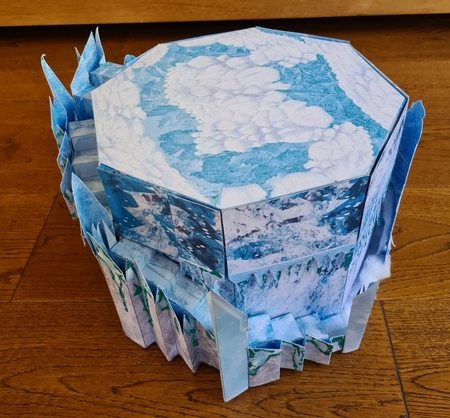 Ice Castle #2 Small Gift/storage Box by xt farr