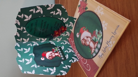 Little Puppy - Christmas Jumper Card Mini Kit by xt farr