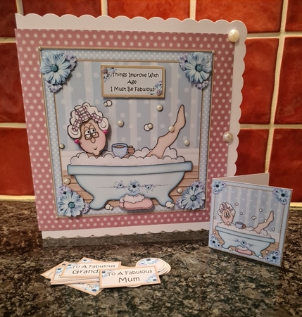 Bathtime Molly Mini Kit by xt farr