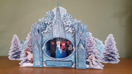 Snowflake Princess Scene it All Card Kit by xt farr