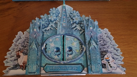 Snowflake Princess Scene it All Card Kit by xt farr