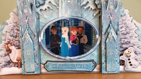 Snowflake Princess Scene it All Card Kit by xt farr