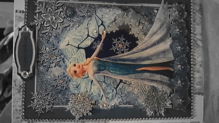 Frozen Fantasy Card Front Sheet 8 by xt farr