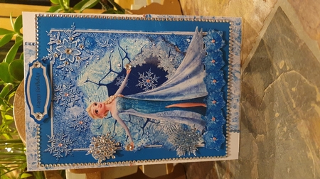 Frozen Fantasy Card Front Sheet 8 by xt farr