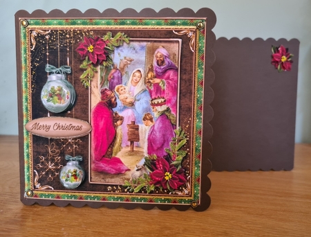 Happy Holidays Nativity Scene Kit.8 by xt farr