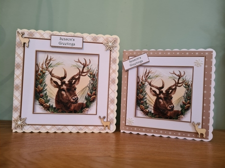 The Christmas Stag Twisted Pyramage by xt farr