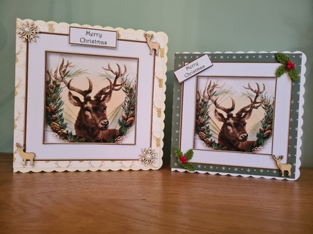 The Christmas Stag Twisted Pyramage by xt farr