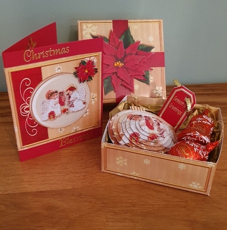 3D Bauble Card And Gift Box Mini Kit 2 by xt farr