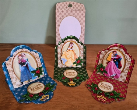 12 Mini Easels Magical Christmas Bumper  Kit by xt farr