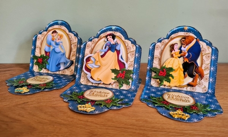 12 Mini Easels Magical Christmas Bumper  Kit by xt farr