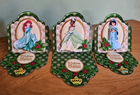 12 Mini Easels Magical Christmas Bumper  Kit by xt farr