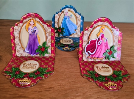 12 Mini Easels Magical Christmas Bumper  Kit by xt farr