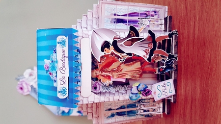 La Boutique 3D What an Entrance! Card and Envelope Kit. by xt farr