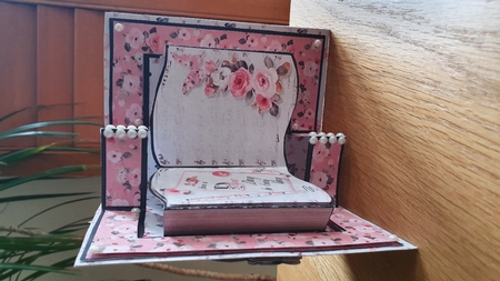 A Noteworthy Day Pop Out Book Card and Envelope Kit. by xt farr